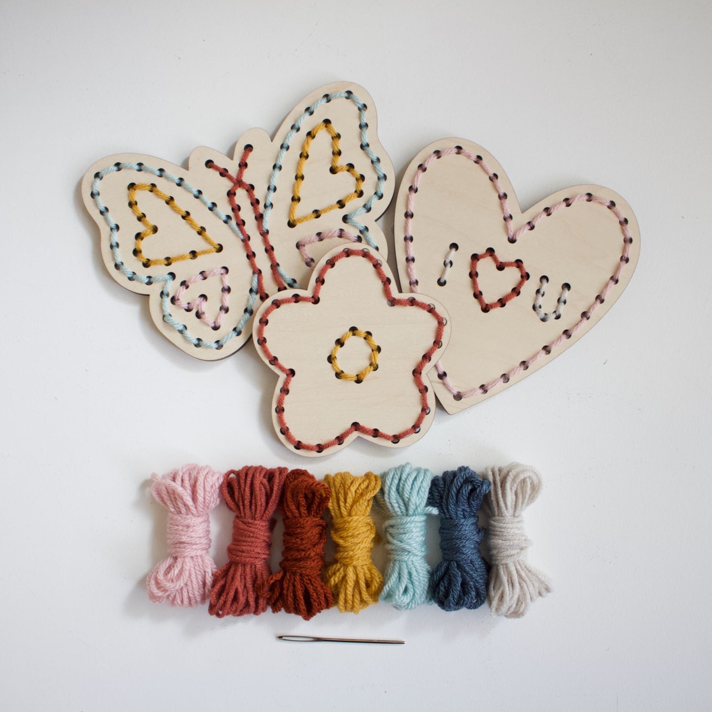 My First Sewing Kit - DIY Butterfly, Heart & Flower