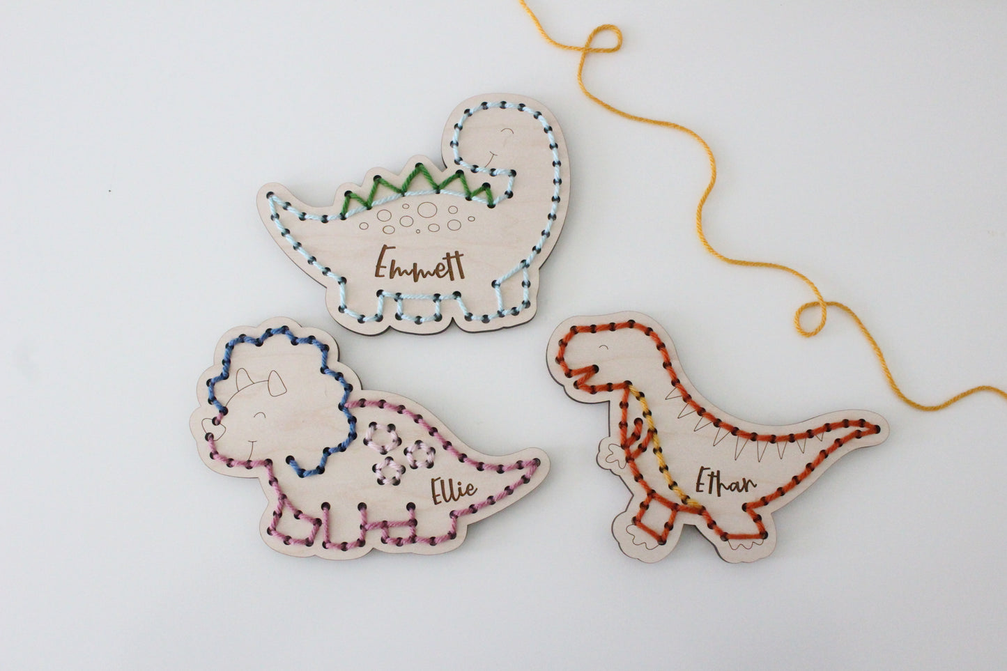 My First Sewing Kit - Dinosaurs - DIY Pack of 3