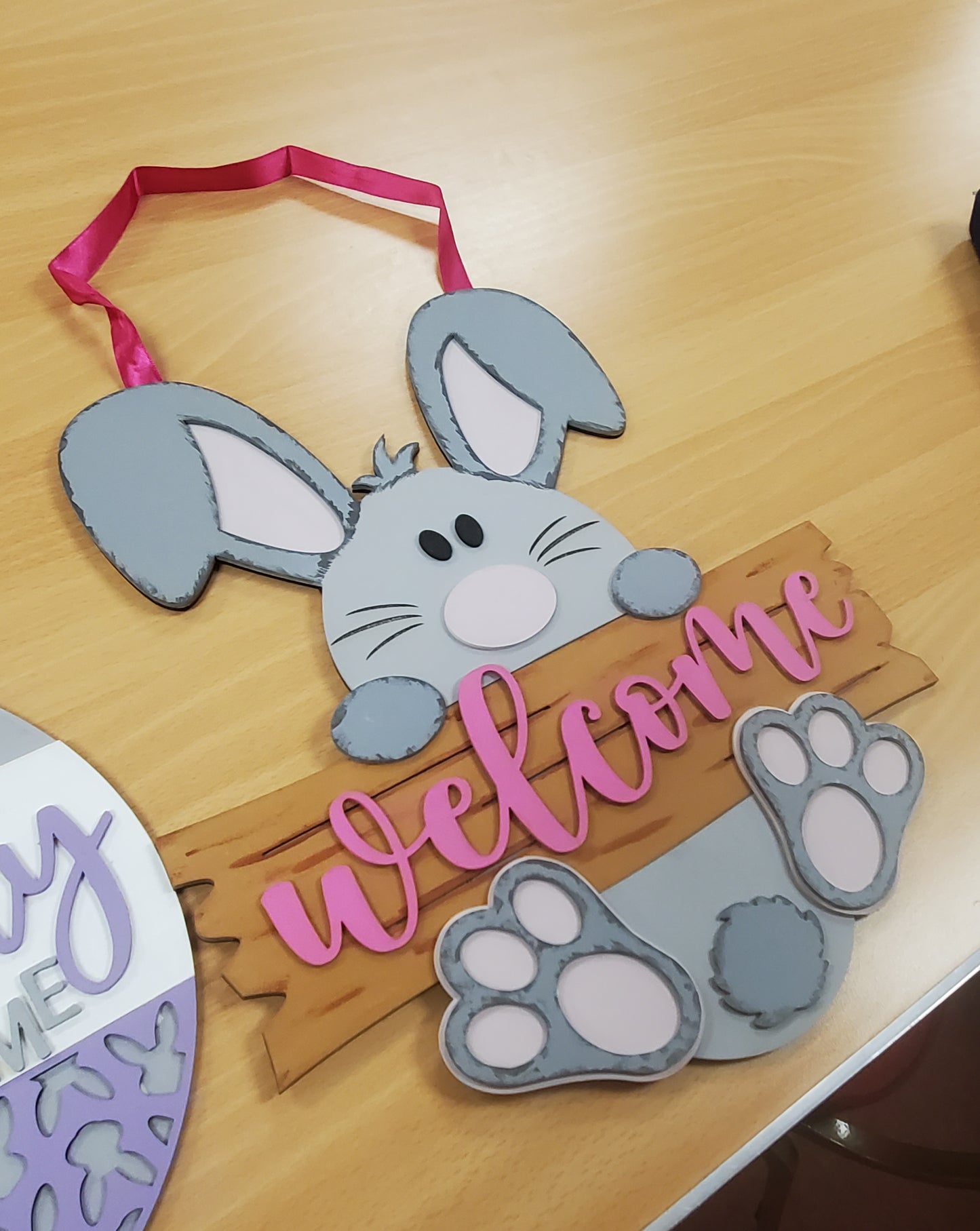 Paint and Sip - Easter Bunny Door Hanger The New Chapel Greylees. Friday 18th April 2025 17.30 - 20.00