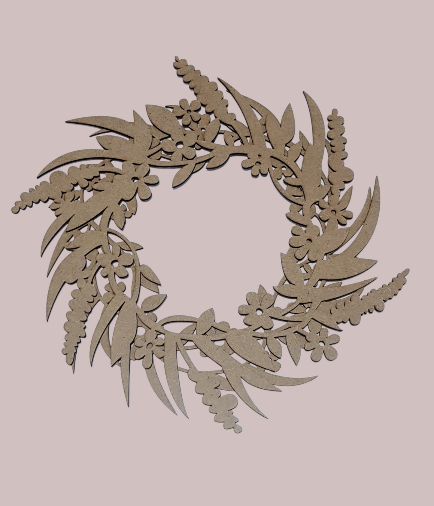 Spring Layered Wreath - DIY Wooden Craft Kit