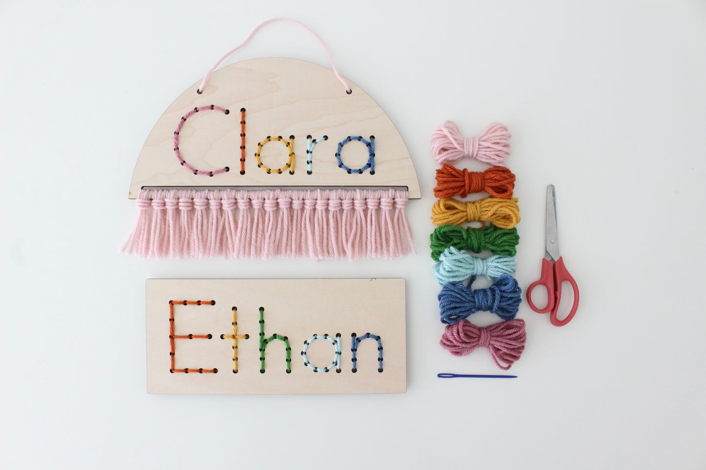 My First Sewing Kit - DIY Personalised Name Plaque