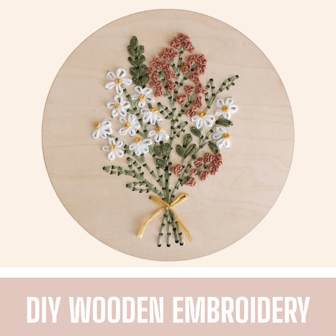 DIY Wooden Embroidery Kits