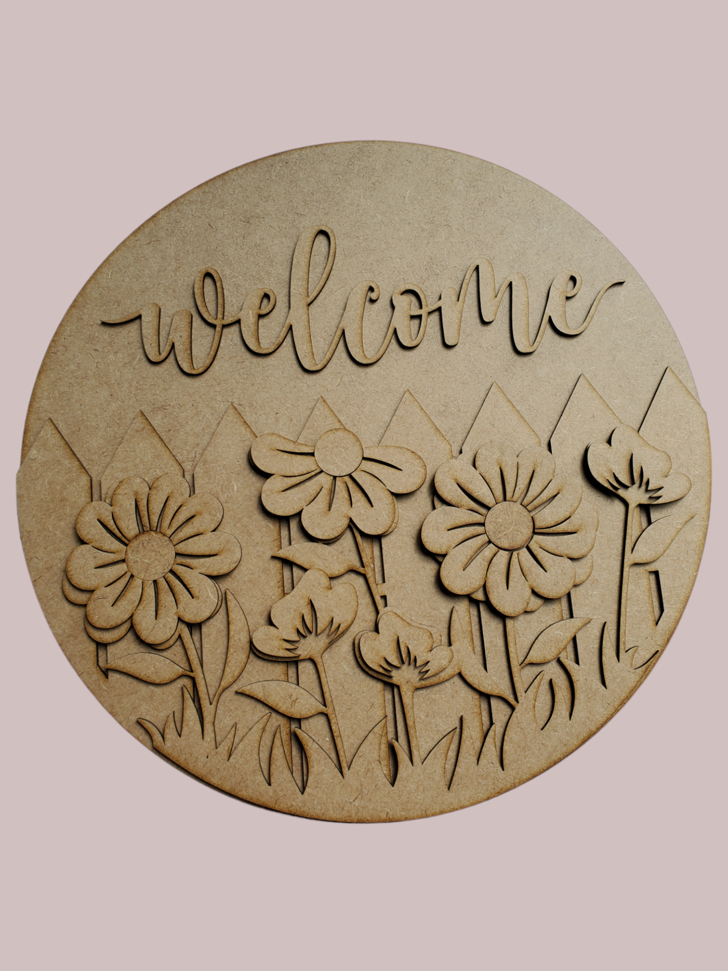 Welcome Summer Door Hanger - DIY Wooden Craft Kit